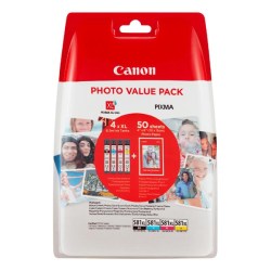 Canon originální ink CLI-581 XL CMYK Multi Pack, CMYK, blistr, 4*8,3ml, 2052C004, very high capacity, Canon 4-pack PIXMA TS6150,TS