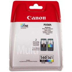 Canon originální ink PG-560/CL-561 multipack, black/color, blistr s ochranou, 3713C005, Canon Multi-pack Pixma MG2150, 3150