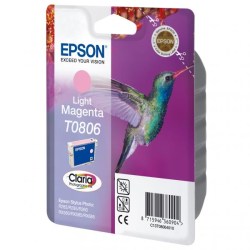 Epson originální ink C13T08064011, light magenta, Epson Stylus Photo PX700W, 800FW, R265, 285, 360, RX560