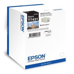 Epson originální ink C13T866140, T8661, XL, black, 2500str., 55,8ml, 1ks, Epson WorkForce Pro WF-M5690DWF