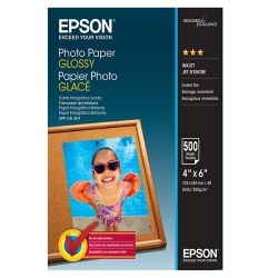 Epson Photo Paper, foto papír, lesklý, bílý, 10x15cm, 4x6