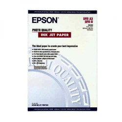 Epson Photo Quality InkJet Paper, foto papír, matný, bílý, Stylus Pro XL, XL+,1500, Laser 15, A3+, 104 g/m2, 720dpi, 100 ks, C13S0