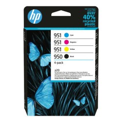 HP originální ink 6ZC65AE#301, HP 950/951, CMYK, blistr, HP 4-pack Officejet Pro 276dw 8100 ePrinter