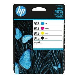 HP originální ink 6ZC74AE#301, HP 912, CMYK, blistr, 4*315str., multipack, HP Officejet 8012, 8013, 8014, 8015 Officejet Pro 802