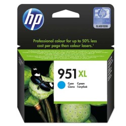 HP originální ink CN046AE, HP 951XL, cyan, blistr, 1500str., 24ml, HP Officejet Pro 8100 ePrinter,8620