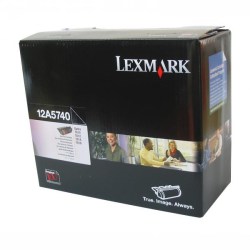 Lexmark originální toner 12A5740, black, 10000str., Lexmark Optra T, T610, T612, T614, T616, O
