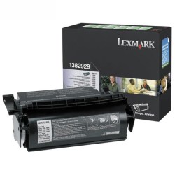Lexmark originální toner 1382929, black, 17600str., label application, return, Lexmark Optra S 1250, 1620, 1855, 2455, O
