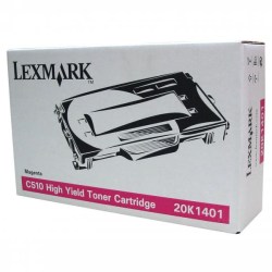 Lexmark originální toner 20K1401, magenta, 6600str., Lexmark C510, O