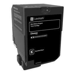 Lexmark originální toner 74C20K0, black, 3000str., return, Lexmark CS720de,CS720dte,CS725de,CS725dte,CX725de, O