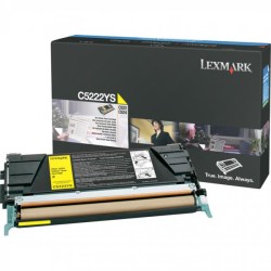 Lexmark originální toner C5222YS, yellow, 3000str., Lexmark C52x, C53x, O