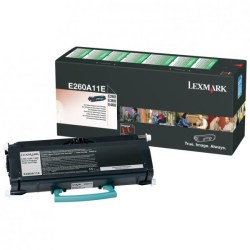 Lexmark originální toner E260A11E, black, 3500str., return, Lexmark E260, E360, E460, O