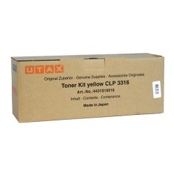 Utax originální toner 4431610016, yellow, 4000str., Utax CLP 3316, Triumph Adler 4316, O